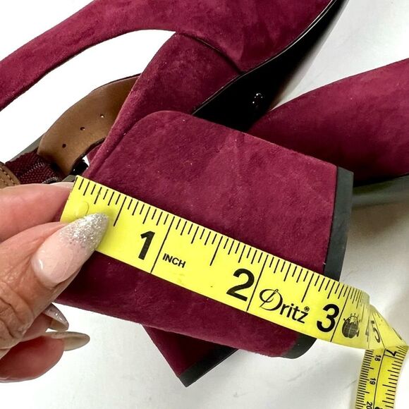 Vionic Nareen Suede Slingback Heels - Picture 11 of 11